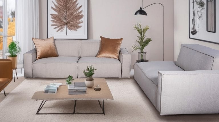 Divano Giglio moderno, design raffinato e comfort avvolgente